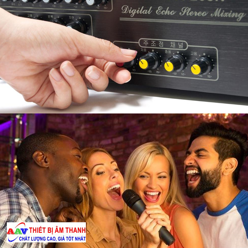Điều chỉnh micro karaoke phù hợp không gian